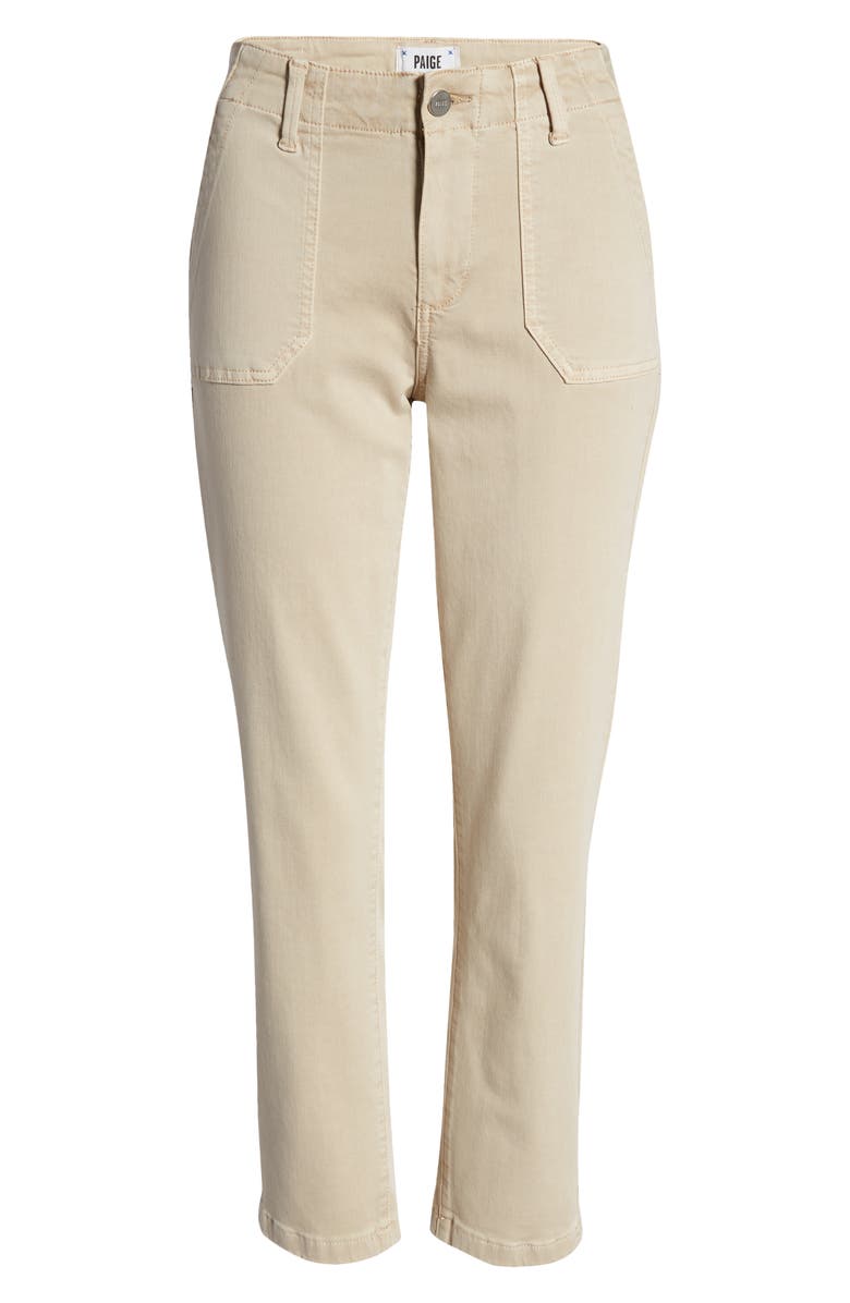 PAIGE Mayslie Straight Leg Pants, Alternate, color, Vintage Warm Sand