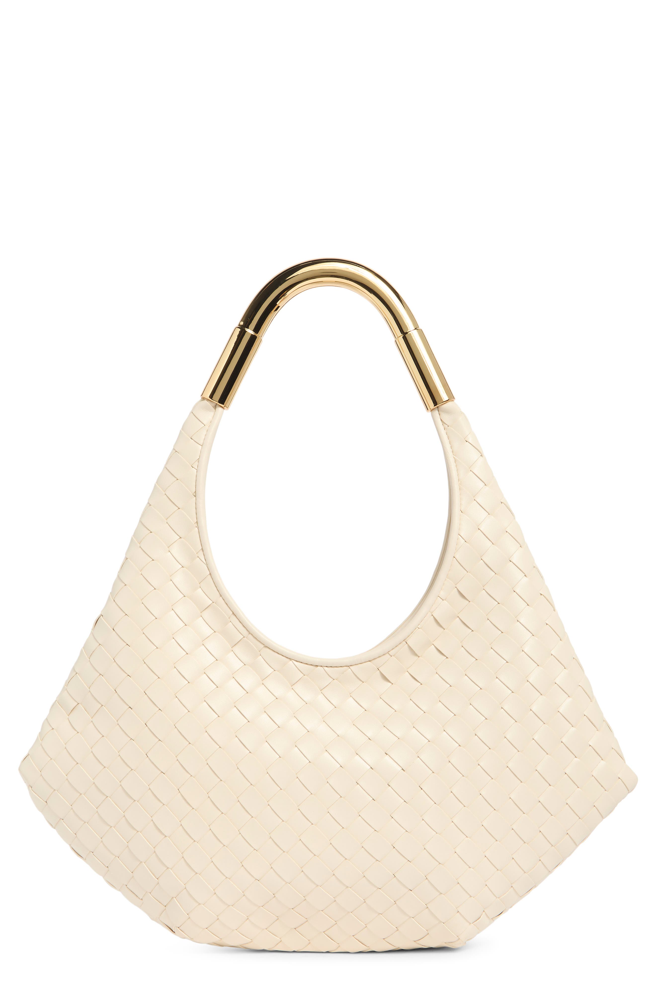 Olivia Woven Hobo Bag