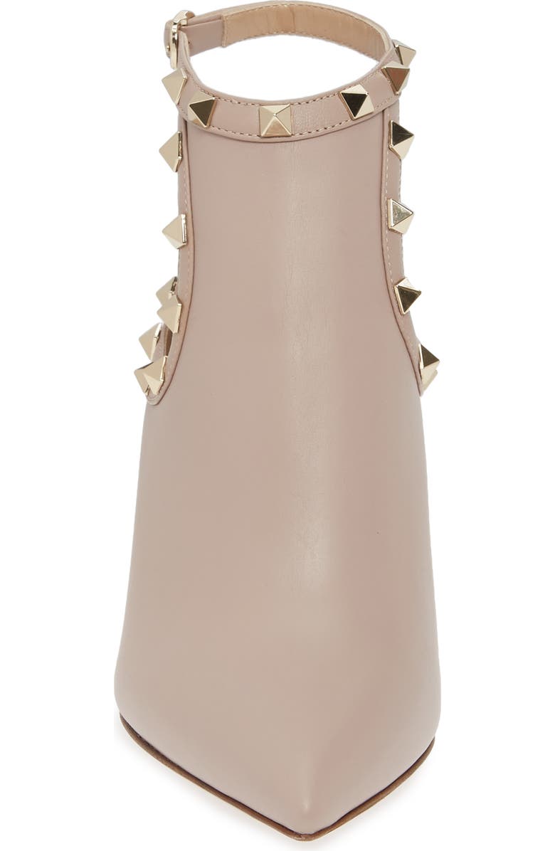 Valentino Garavani Rockstud Open Back Bootie, Alternate, color,