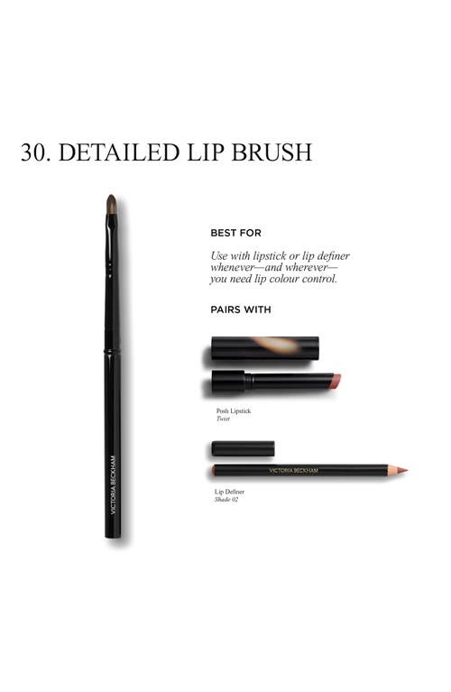 Victoria Beckham 30 Detailed Lip Brush In No Color