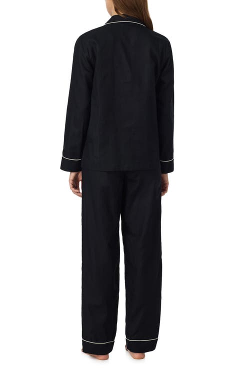 Piped Cotton Pajamas