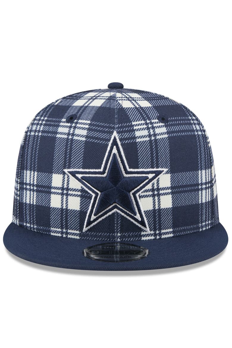 Men's New Era Navy Dallas Cowboys 2024 Sideline Statement 9FIFTY Snapback Hat, Alternate, color, Navy
