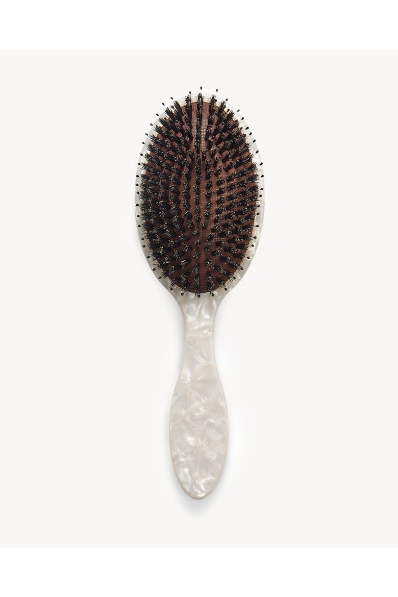 Grande Hair Brush, Main, color, White Shell