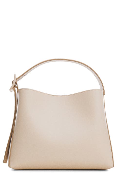 Faux Leather Shopper