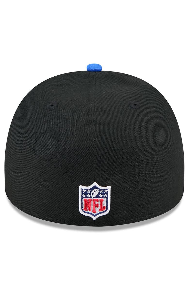 New Era Men's New Era Black/Royal Los Angeles Rams 2025 NFL Draft On Stage A-Frame 59FIFTY Fitted Hat, Alternate, color, 