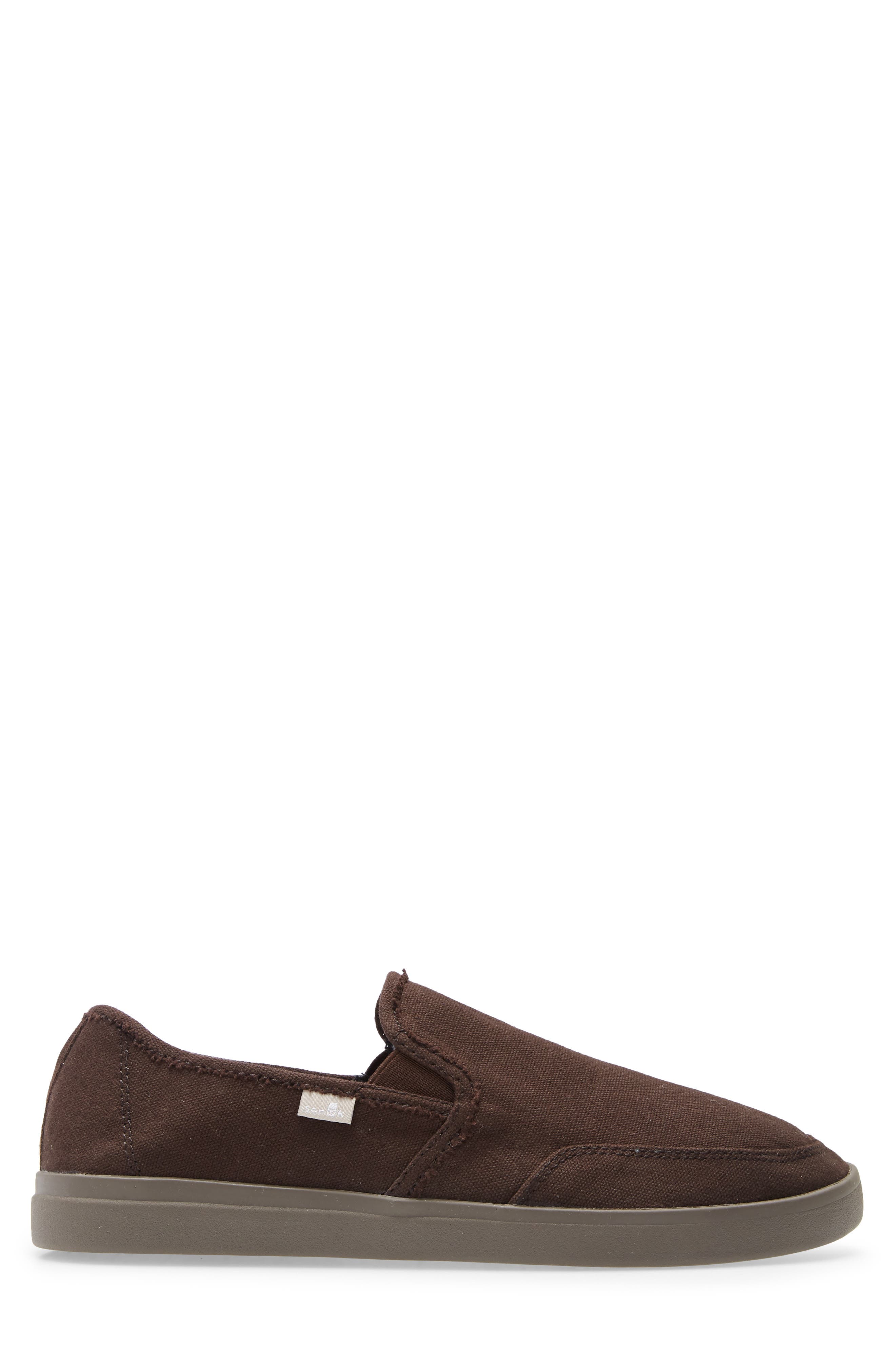 Vagabond Slip-On Sneaker, Alternate, color, DARK BROWN
