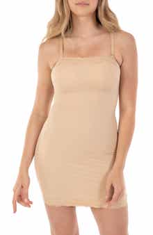 Full Body Shaper Slip with Lace Trim