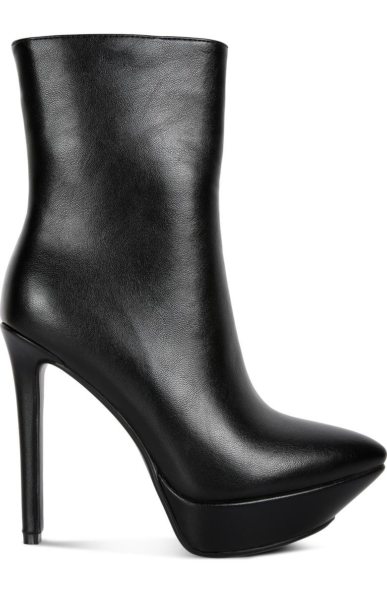 Rag & Co Magna Platform Bootie, Alternate, color, Black