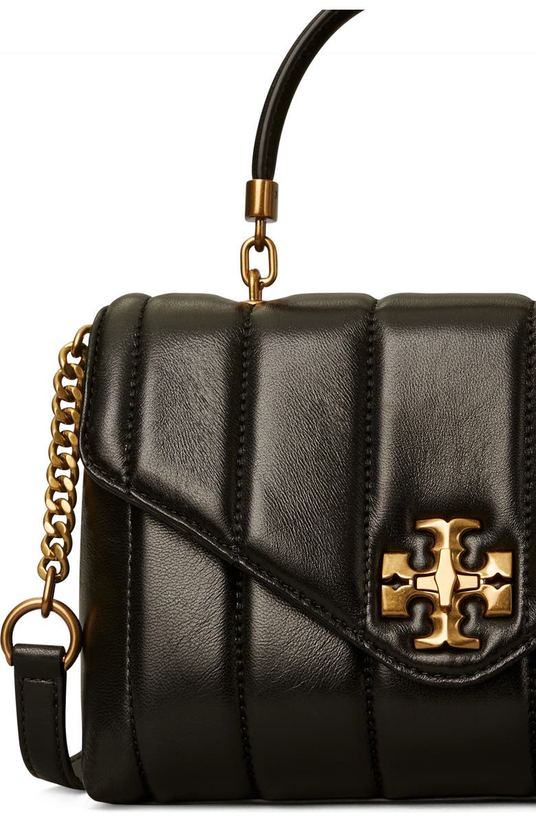 Tory Burch Kira Small Quilted Leather Satchel, Alternate, color,