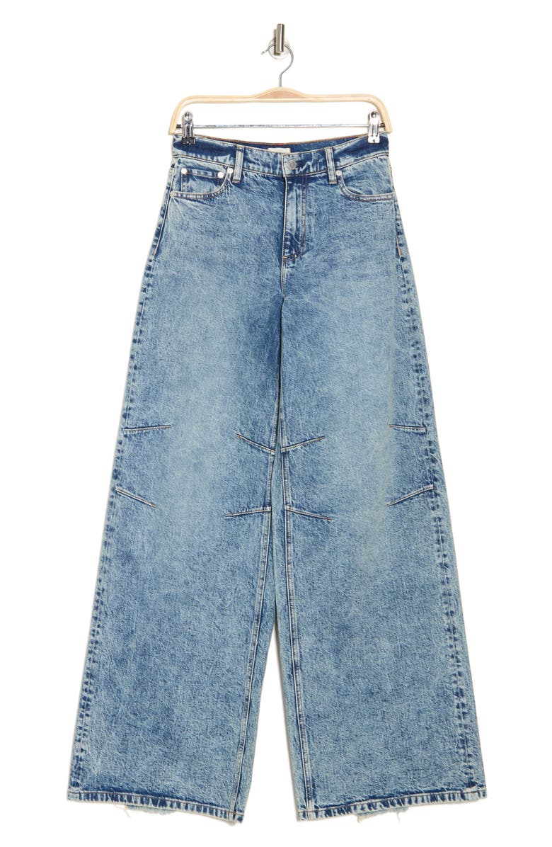 Alice + Olivia Tucker Baggy Wide Leg Jeans, Alternate, color,