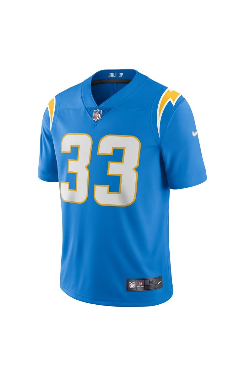 Nike Men's Nike Derwin James Powder Blue Los Angeles Chargers Vapor Limited Jersey, Alternate, color,