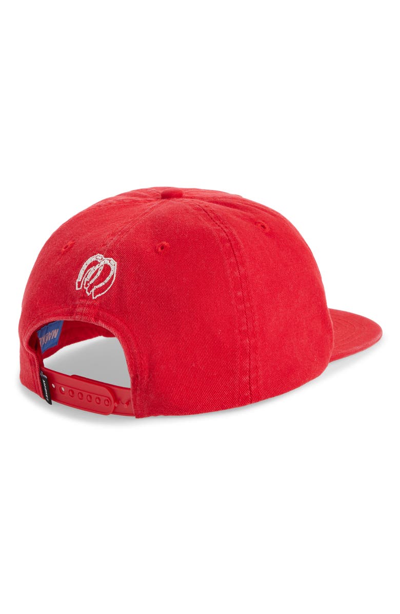 MARKET Lasso Lockup Snapback Baseball Cap, Alternate, color, Salsa