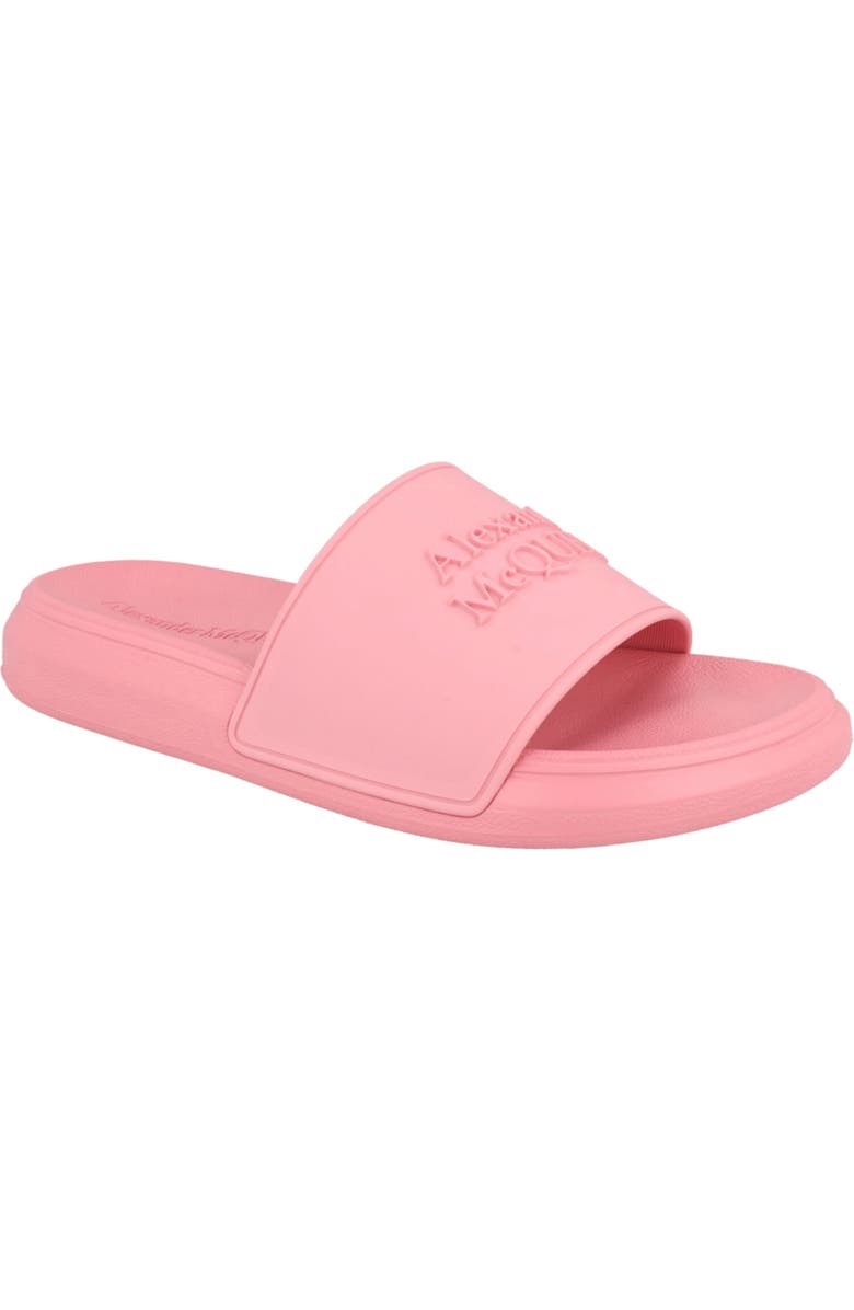 McQueen Logo Slide Sandal, Main, color,