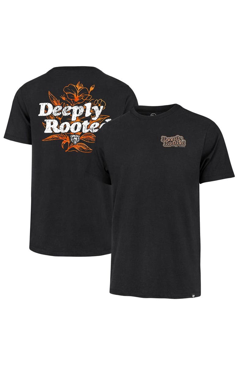 '47 Men's '47  Black Chicago Bears Black History Month T-Shirt, Alternate, color, Black