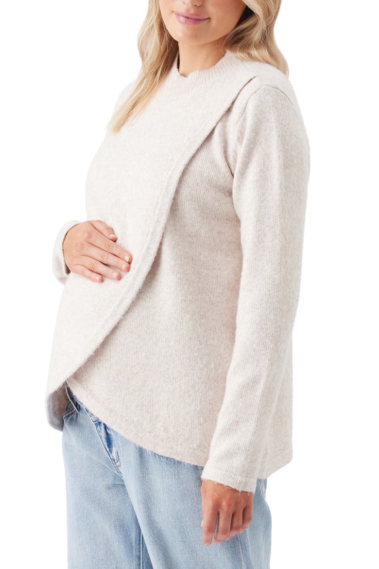 Addison Nursing Knit, Alternate, color, Mink