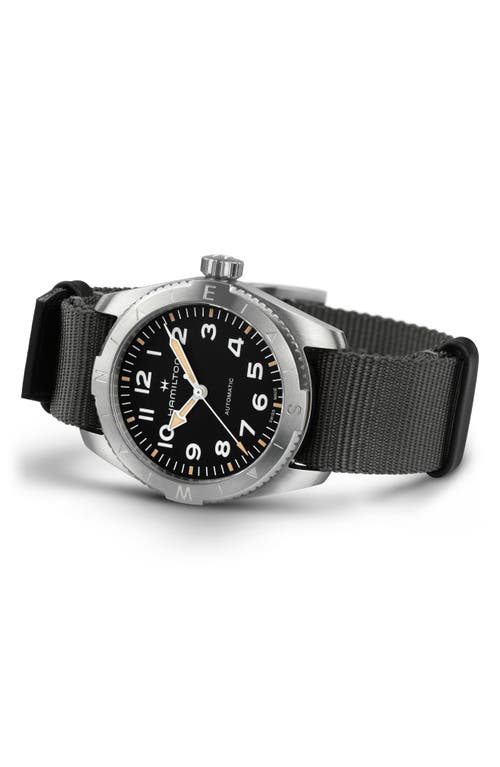 Hamilton Khaki Field Expedition Auto In Black