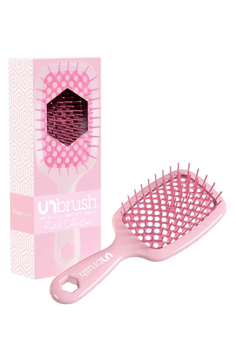 UNbrush Detangling Hair Brush Pastel Collection, Alternate, color,