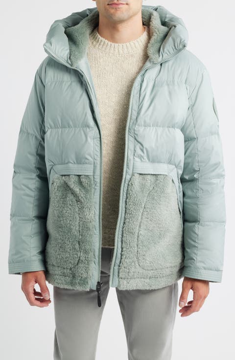 MetroPeak Ripstop & Fleece 700 Fill Power Down Puffer Jacket
