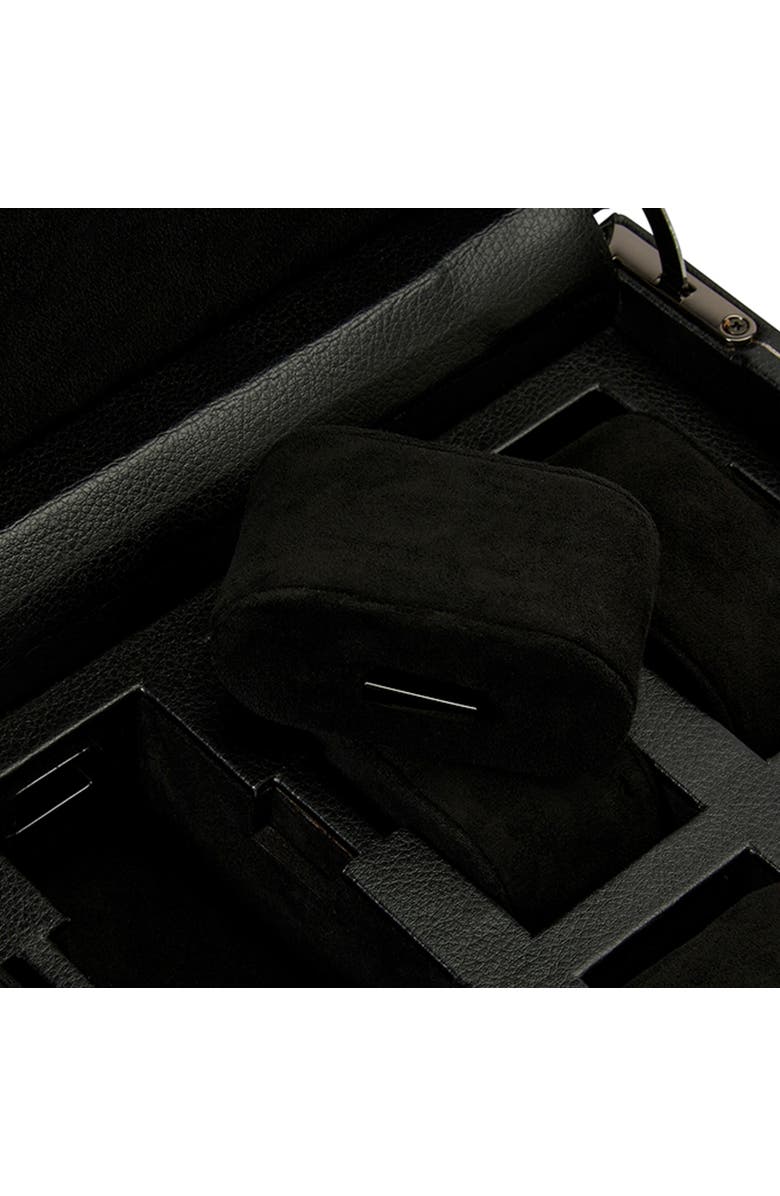 WOLF British Racing 10 Piece Watch Box, Alternate, color, Black