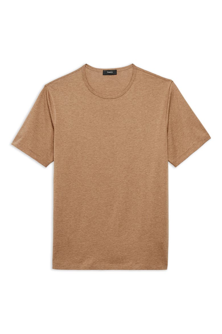 Precise Luxe Cotton Jersey Tee, Alternate, color, BARK