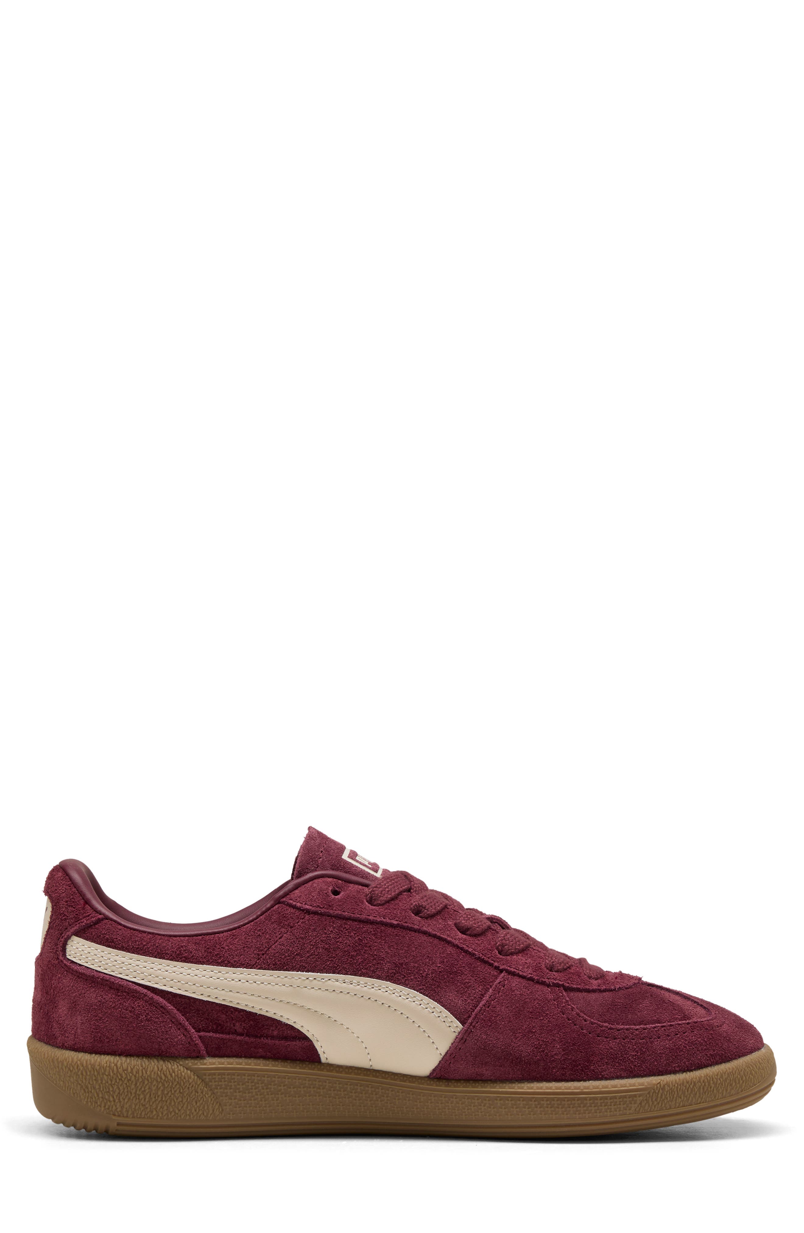 PUMA Palermo Sneaker, Alternate, color, Ruby Shimmer-Alpine Snow