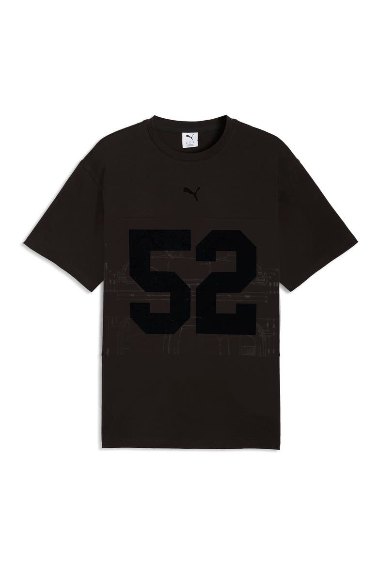 Porsche Race Americana Lifestyle Cotton Jersey T-Shirt, Main, color, PUMA BLACK