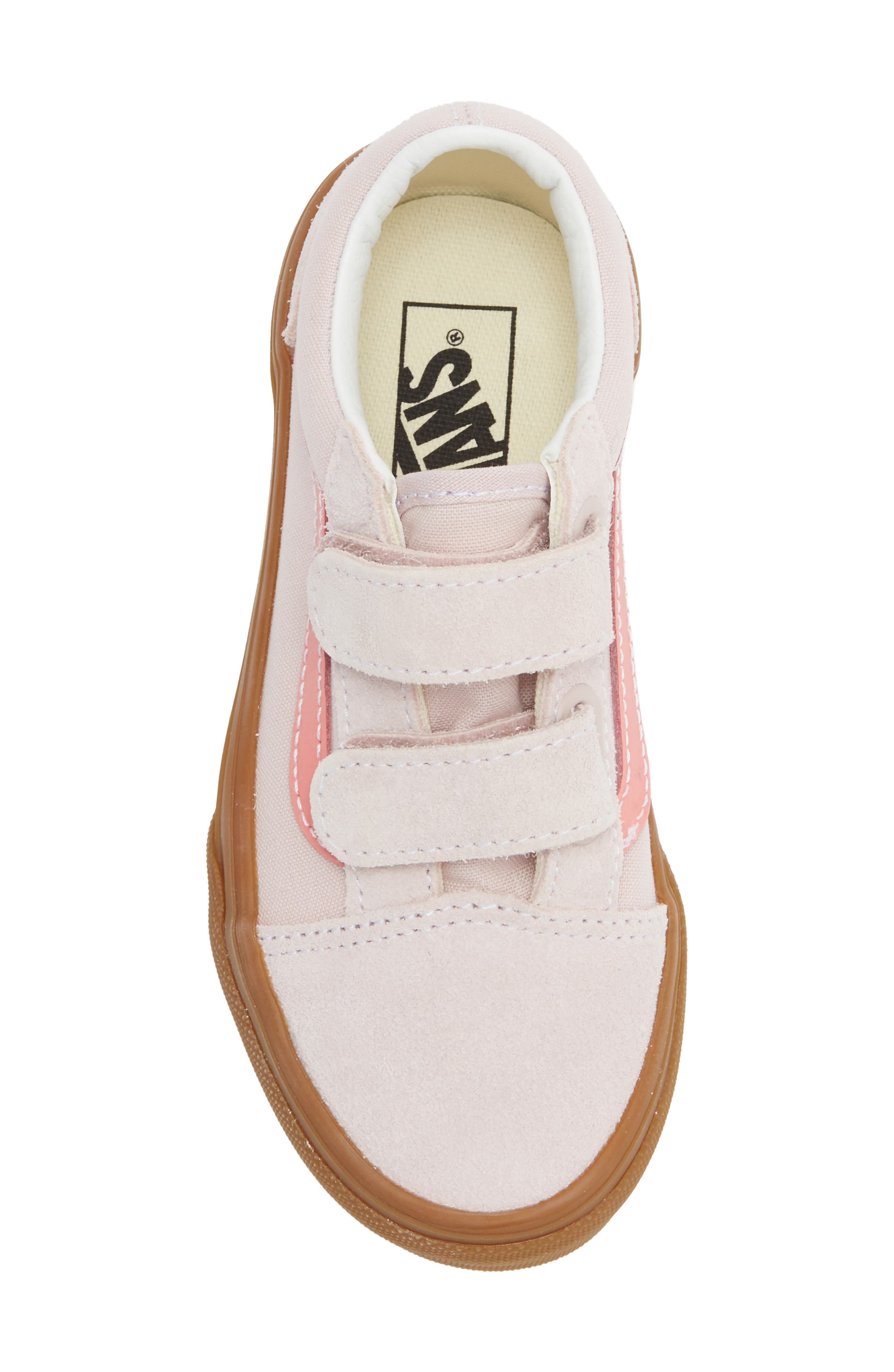 Kids' Old Skool Sneaker, Alternate, color, GUM PALE PETAL PINK