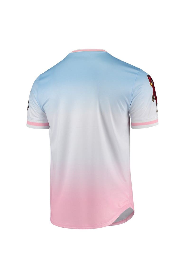 Men's Pro Standard Blue/Pink St. Louis Cardinals Ombre T-Shirt, Alternate, color, Blue