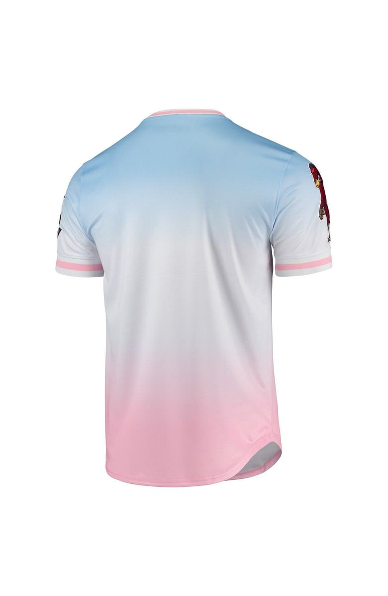 PRO STANDARD Men's Pro Standard Blue/Pink St. Louis Cardinals Ombre T-Shirt, Alternate, color, Blue