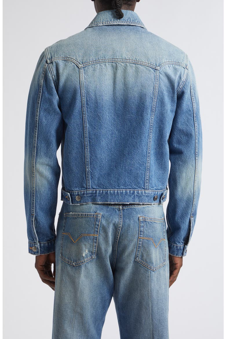 Denim Jacket, Alternate, color, MEDIUM BLUE
