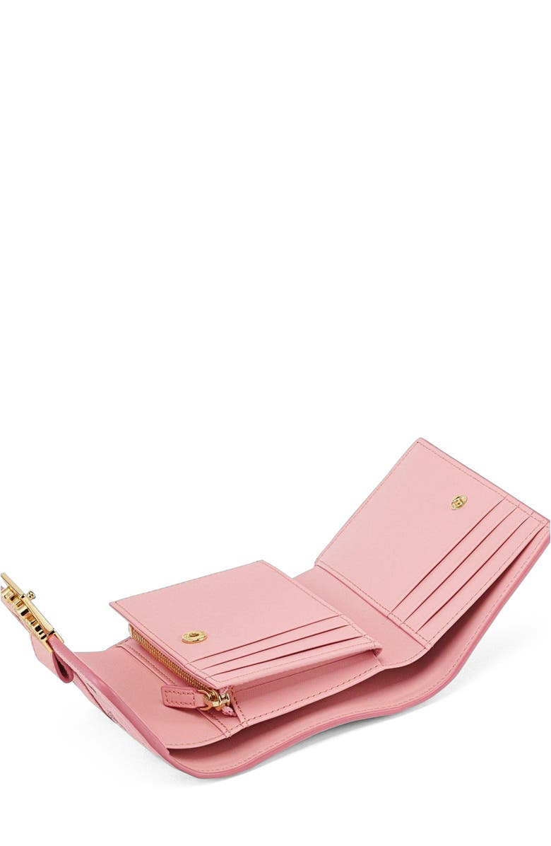 MCM Tracy Trifold Wallet in Visetos, Alternate, color, Yellow