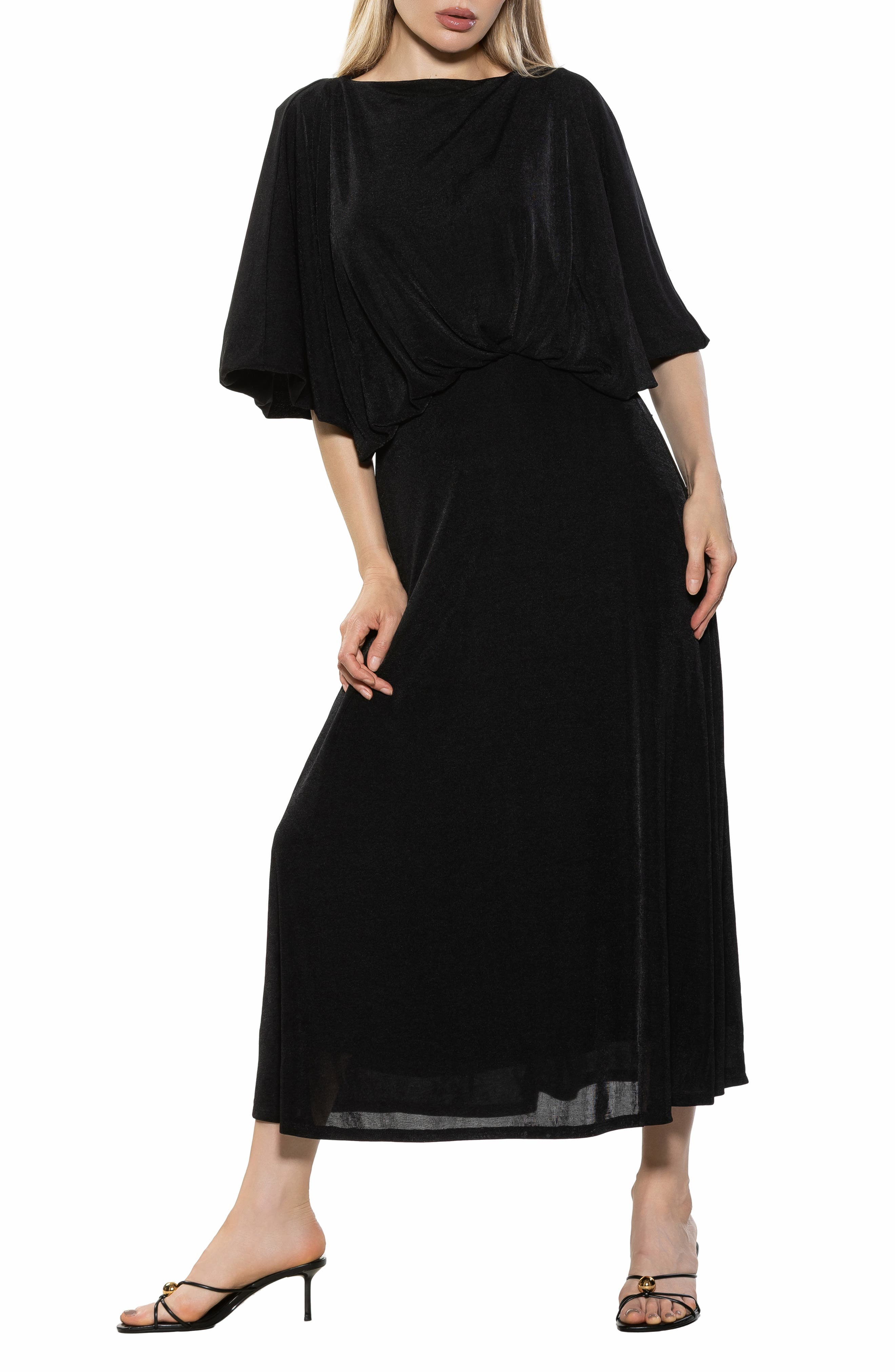 Avenelle Drape Maxi Dress