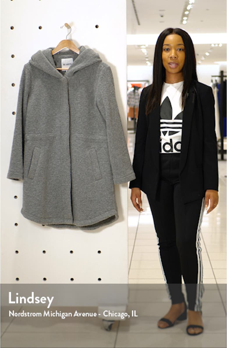 BB Dakota Hooded Rib Coat, sales video thumbnail