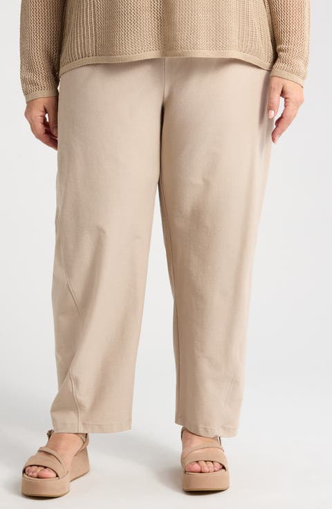 Lantern Ankle Pants (Plus)