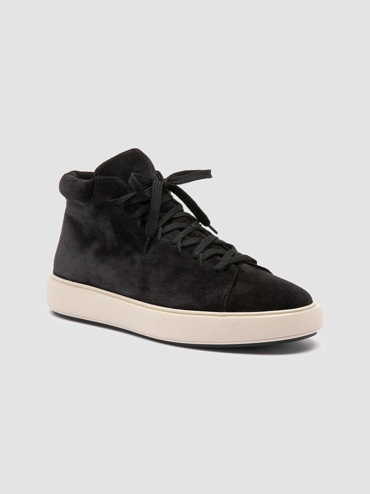 Officine Creative Remaster 002 Suede High Top Sneakers, Main, color, Black