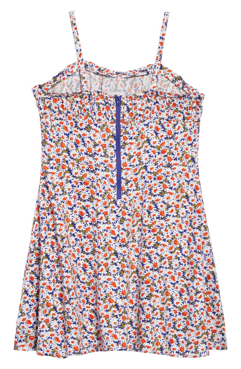 Treasure & Bond Kids' Print Skater Dress, Alternate, color, 