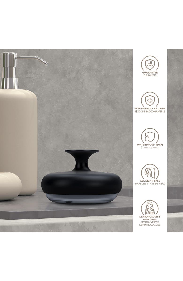 GESKE SmartAppGuided Dual Foot Smoothener | 9 in 1, Alternate, color, Black