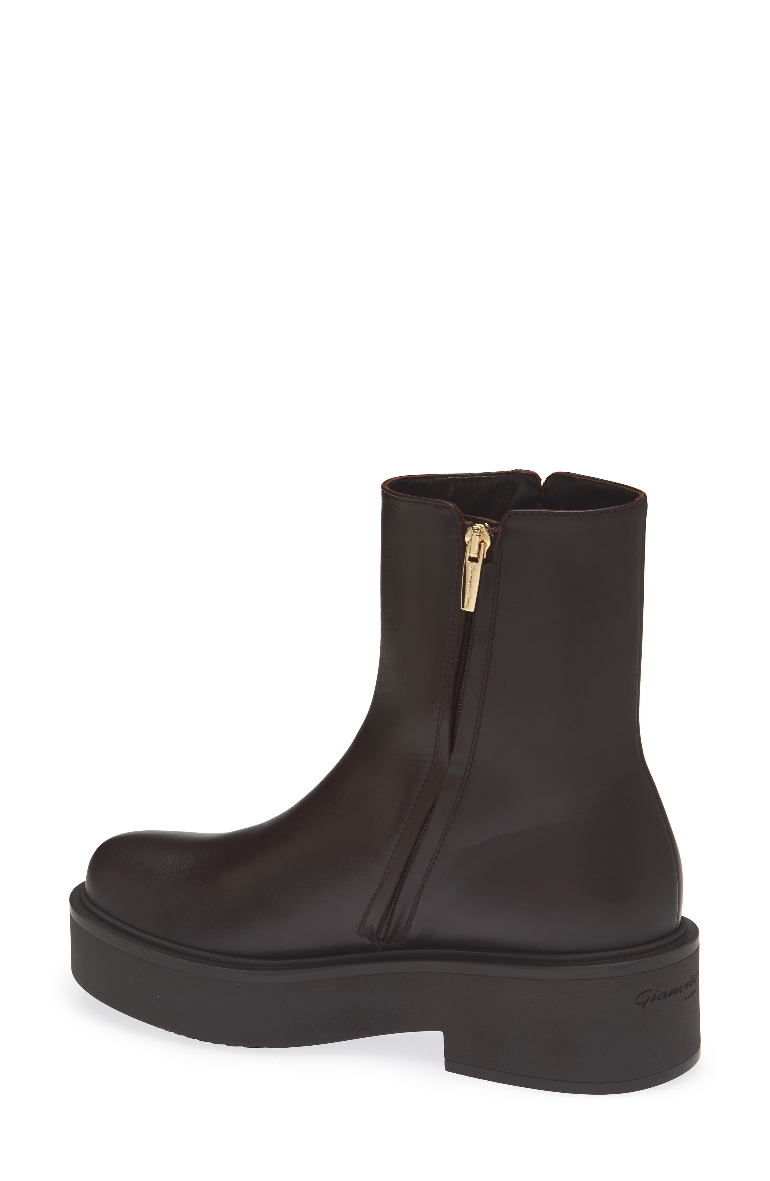 Hiro Biker Boot, Alternate, color, MOKA
