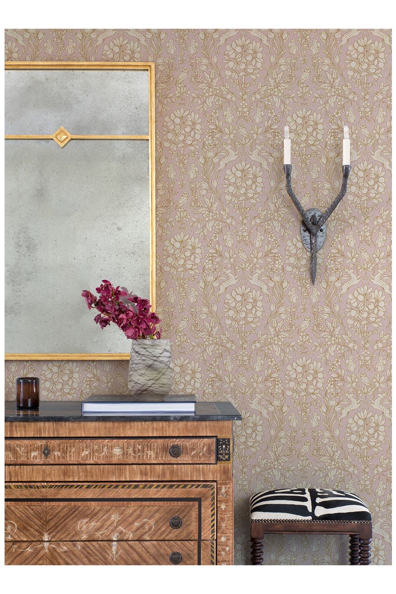 Enchanted Forest Wallpaper, Alternate, color, PASTEL