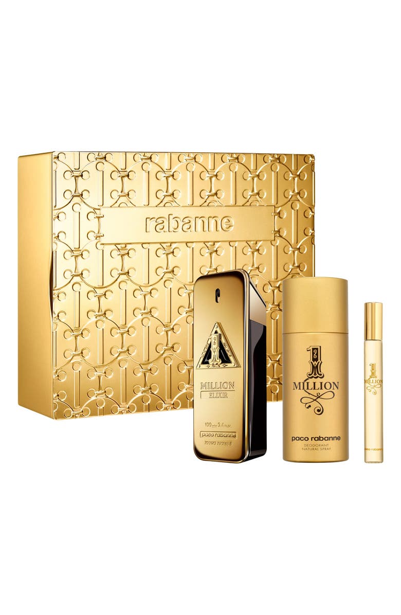 Rabanne 1Million Elixir Parfum Gift Set $210 Value, Alternate, color,