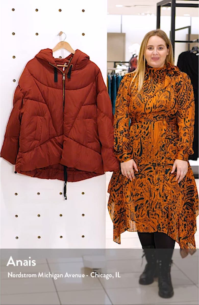 Hailey Hooded Puffer Jacket, sales video thumbnail