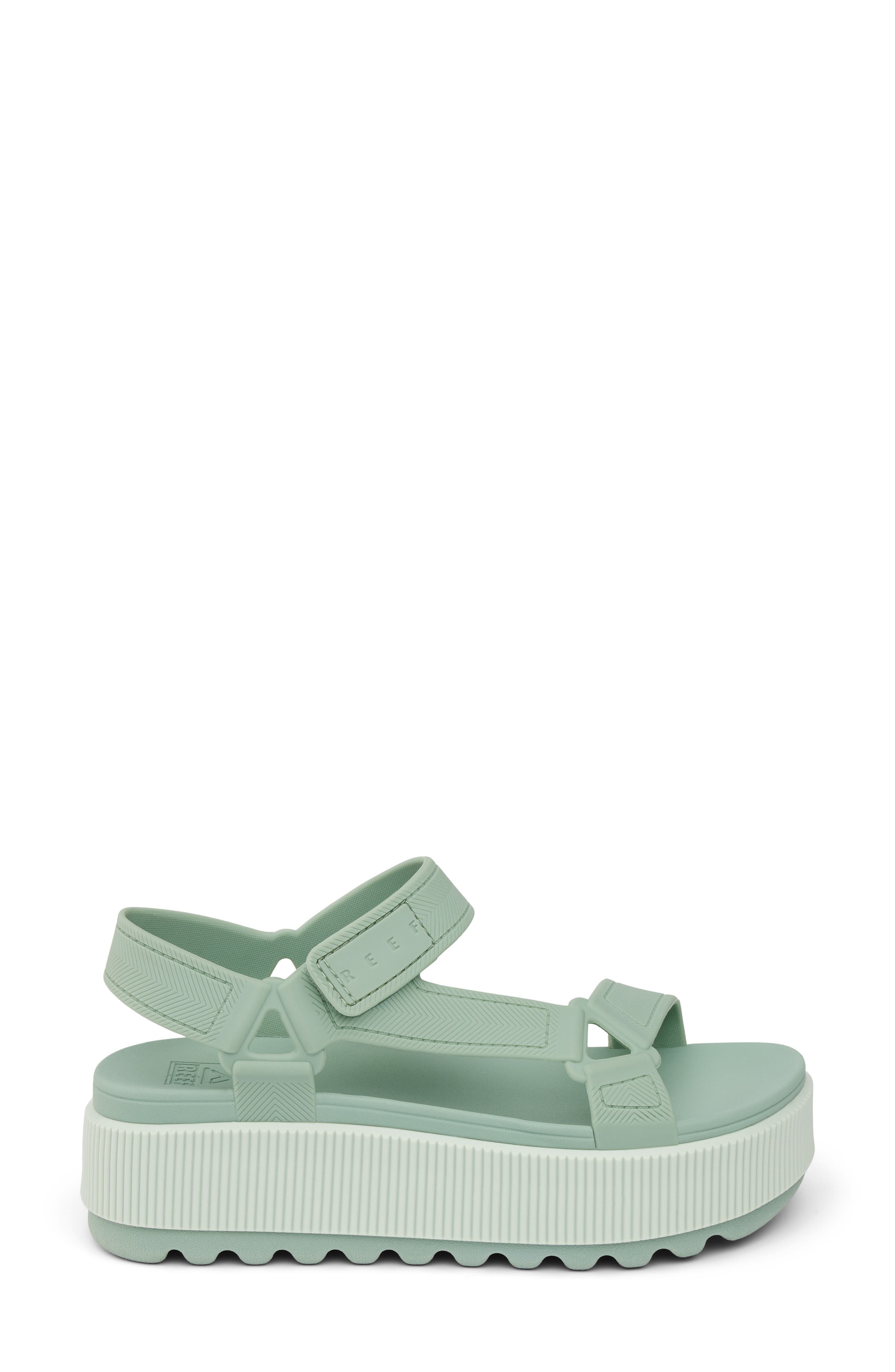 Reef Water Rem Hi Platform Sandal, Alternate, color, Frosty