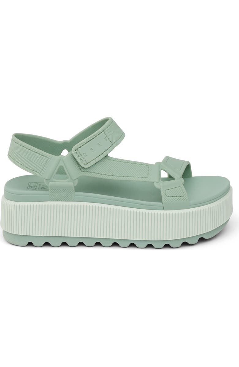 Reef Water Rem Hi Platform Sandal, Alternate, color, Frosty