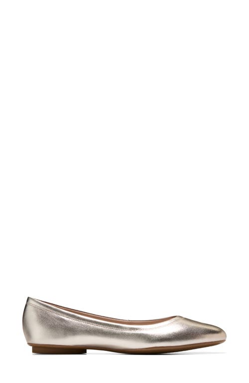 Cole Haan Georgie Ballet Flat In Gold