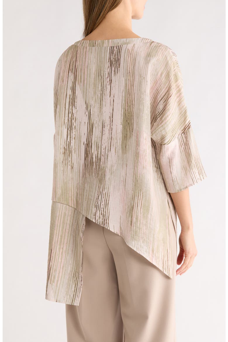 Uneven Hem Tunic Shirt, Alternate, color, PINK