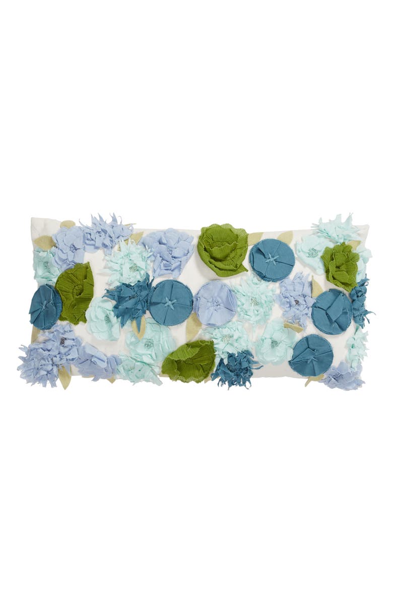 NORDSTROM AT HOME Bursting Floral Accent Pillow, Main, color,