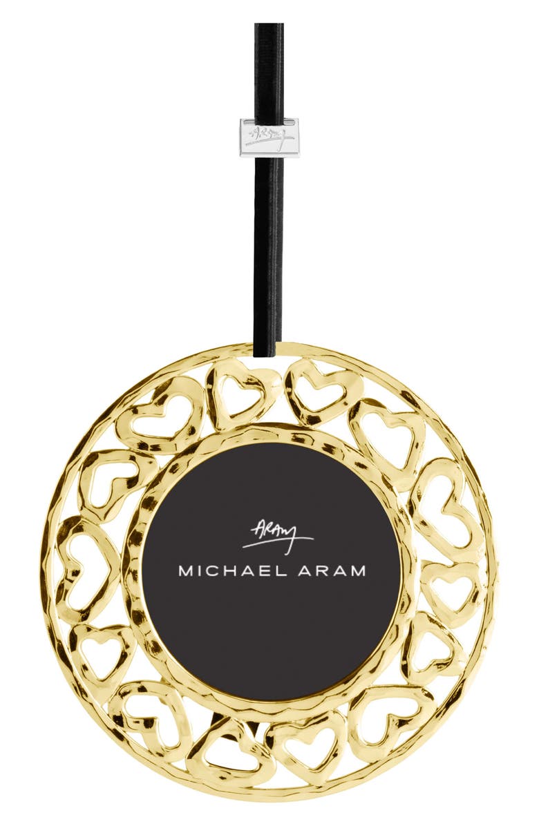 Michael Aram Heart Frame Ornamen, Alternate, color, Gold
