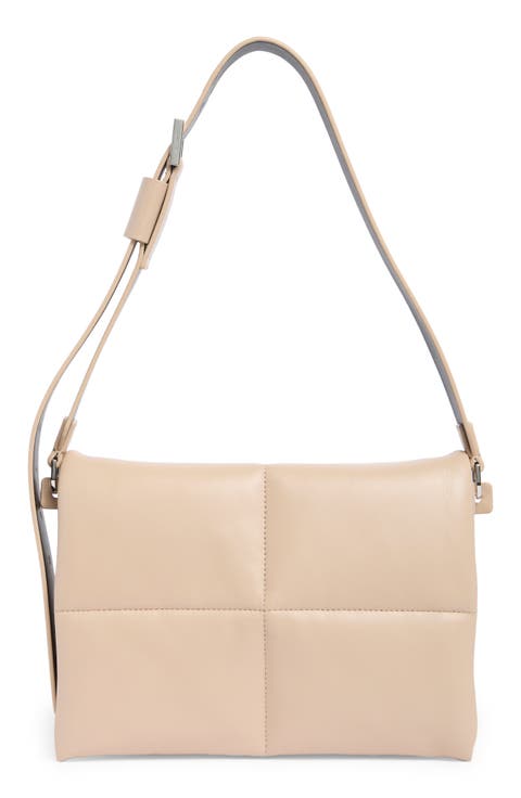 Vittoria Quilted Leather Shoulder Bag