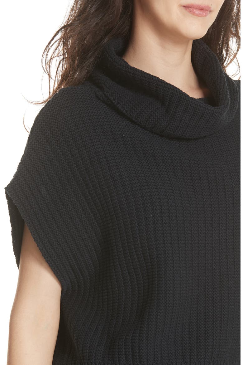 Keep It Simple Vest, Alternate, color, BLACK