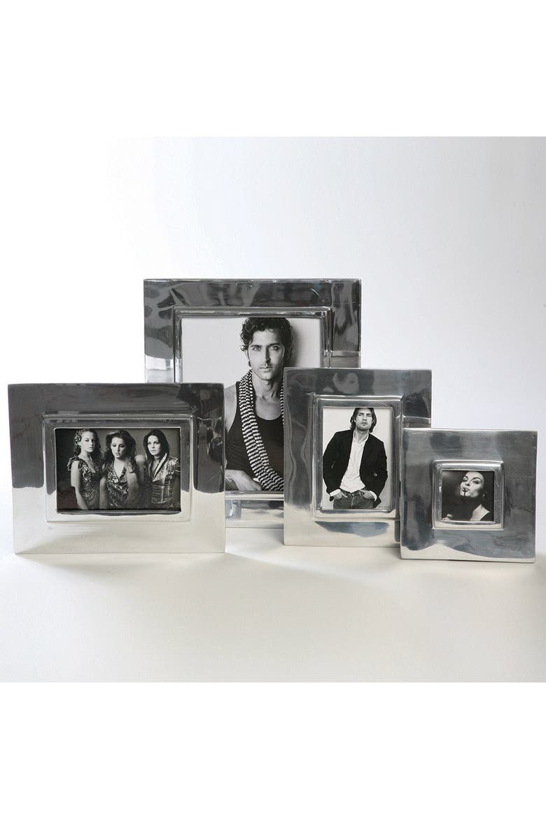 Linea Frame, Alternate, color, 8 x 10 - Silver